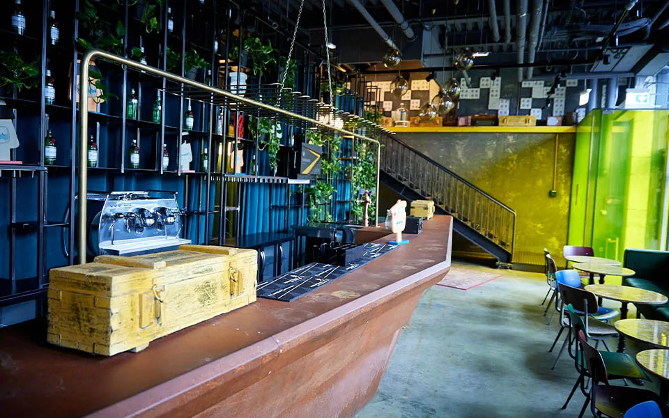 Bar din inox și metal realizat de InoXpro